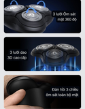 Máy Cạo Râu Xiaomi Doco BlackRazor 3 Lưỡi 