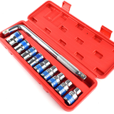  Bộ Khẩu (Bộ Tuýp) 10 Món 1/2" Cần L Hỗ Trợ Thợ Máy 