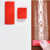  Bộ 2 Miếng Dụng Cụ Tạo Vân Gỗ Dùng Trong Sơn Giả Gỗ Tiện Dụng 