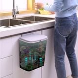  Thùng Rác Treo Tường 9L Thương Hiệu MEGAHOME Tiện Lợi BA207 