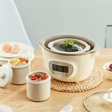  Nồi Nấu Chậm Ninh Hầm Cách Thủy Dung Tích 1.6L Đa Năng 