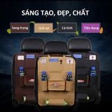  Túi Để Đồ Treo Sau Lưng Ghế Ô Tô Chất Liệu Da PU Cao Cấp B351 