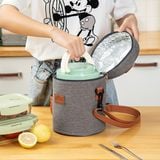  Túi Đựng Hộp Cơm Giữ Nhiệt, Dày Dặn, Có Tay Xách N269 