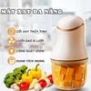  Máy Xay Mini Đa Năng 6 Lưỡi Xay Tỏi Ớt, Đồ Ăn Dặm 