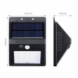  Đèn Led Cảm Biến Hồng Ngoại Năng Lượng Mặt Trời 
