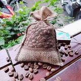  Túi Treo Thơm Cafe Nguyên Hạt Khử Mùi Xe Hơi 