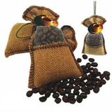  Túi Treo Thơm Cafe Nguyên Hạt Khử Mùi Xe Hơi 