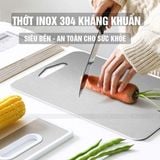  Thớt Hợp Kim Inox Kháng Khuẩn Chống Ẩm Mốc 