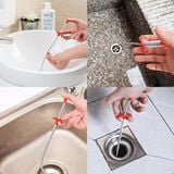  Dụng Cụ Gắp Rác Lò Xo Thông Tắc Cống Tiện Lợi 