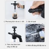  Bình Xịt Bọt Tuyết Rửa Xe Tiện Lợi Dung Tích 2L 