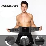  Đai Lưng Mềm Tập Gym Aolikes Hỗ Trợ Bảo Vệ Cột Sống 