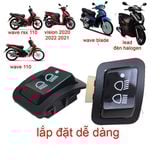  Công Tắc Đèn Pha Cos Xe Máy Cho Các Xe Đời Mới 