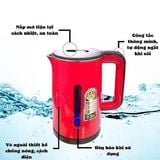  Ấm Đun Nước Siêu Tốc 2.5L GD-ST19 Công Suất 1500W 