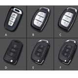  Bao Da Chìa Khóa 3 Nút Bấm Ô Tô Huyndai Kèm Móc Khóa Cao Cấp 