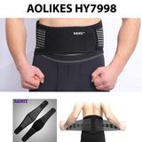 Đai Lưng Mềm Tập Gym Aolikes Hỗ Trợ Bảo Vệ Cột Sống 