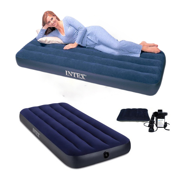 Đệm Hơi Intex Mềm Mại Cao Cấp, Tặng Kèm Bơm Điện