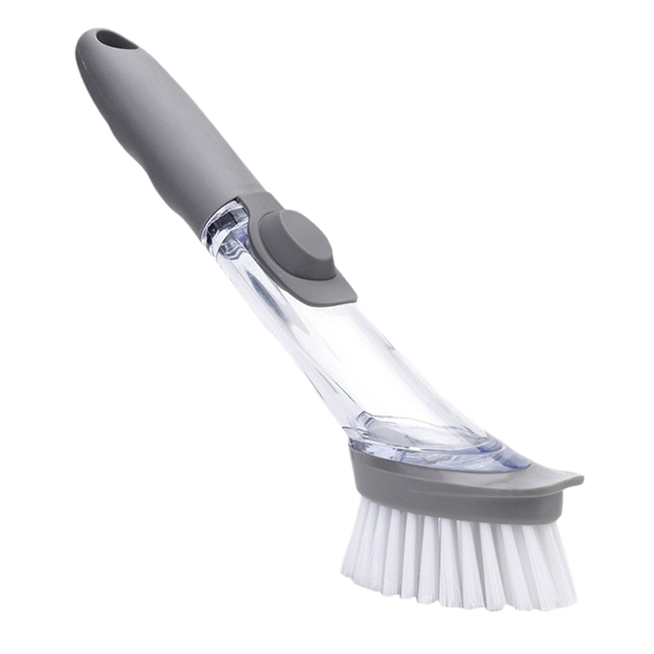 Cọ Rửa Chén Đa Năng Có Cán Đựng Xà Phòng Tiện Lợi