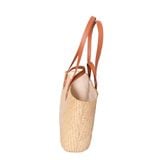  Túi xách cỏ bàng quai nâu 