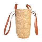  Túi xách cỏ bàng quai nâu 