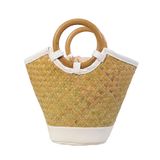  Giỏ ovan quai gỗ tròn 