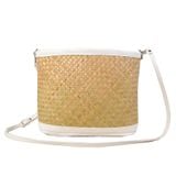  Túi đeo chéo viền trắng 