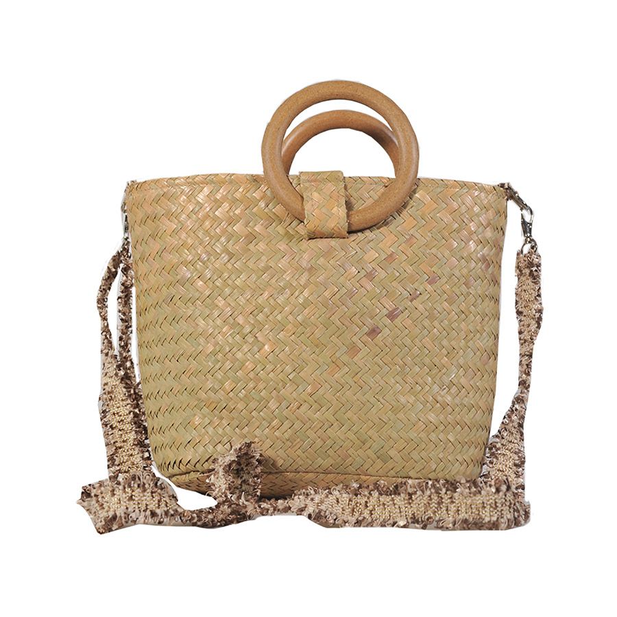  Túi đeo chéo quai gõ tròn 