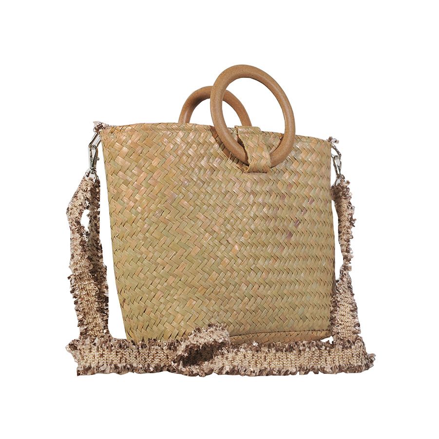  Túi đeo chéo quai gõ tròn 