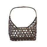  Giỏ tre đan màu đen 