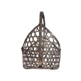  Giỏ tre đan màu đen 