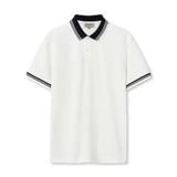 Áo Polo Nam Họa Tiết Phối Cổ Contrasting Ribbed Details Form Regular