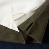 Áo Polo Nam Họa Tiết Phối Cổ Contrasting Ribbed Details Form Regular