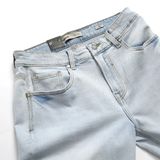 Quần Short Jeans Slim Pastel Blue