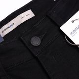 Quần Short Smart Jean Nam Siêu Co Giãn Black-Grey Form Smart Fit