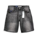 Quần Short Smart Jean Nam Siêu Co Giãn Black-Grey Form Smart Fit