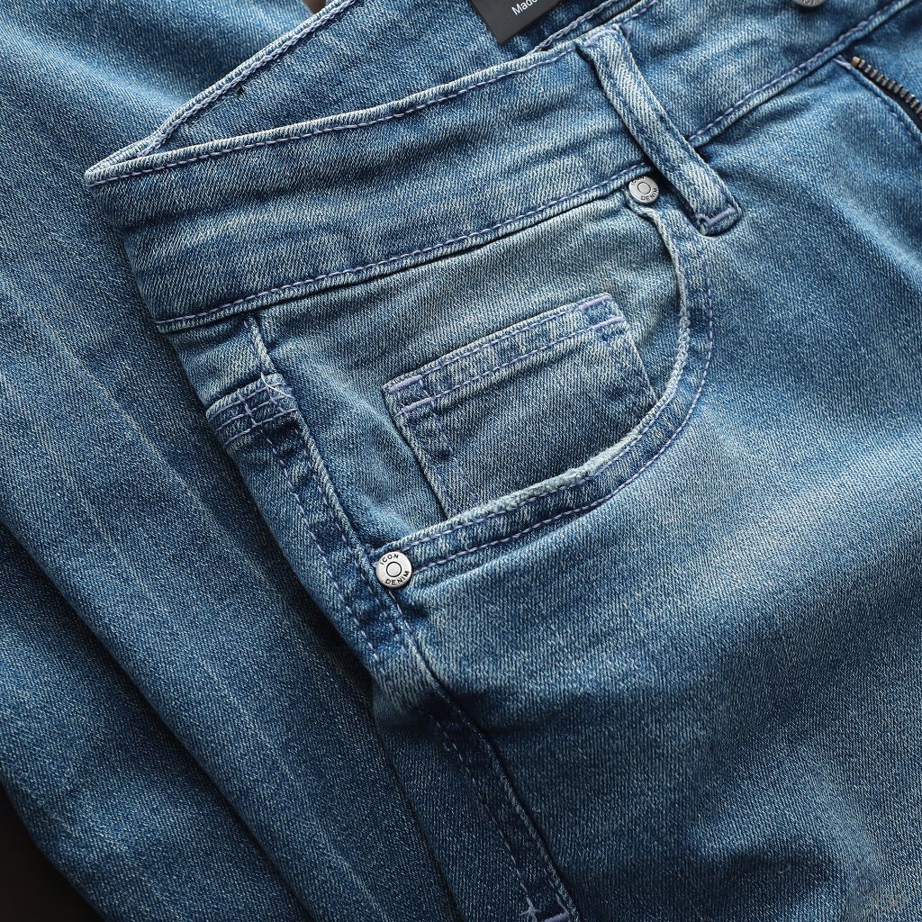 Quần Jeans Slimfit Dark Blue Wash