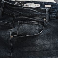 Quần Short Jeans Slimfit Cargo