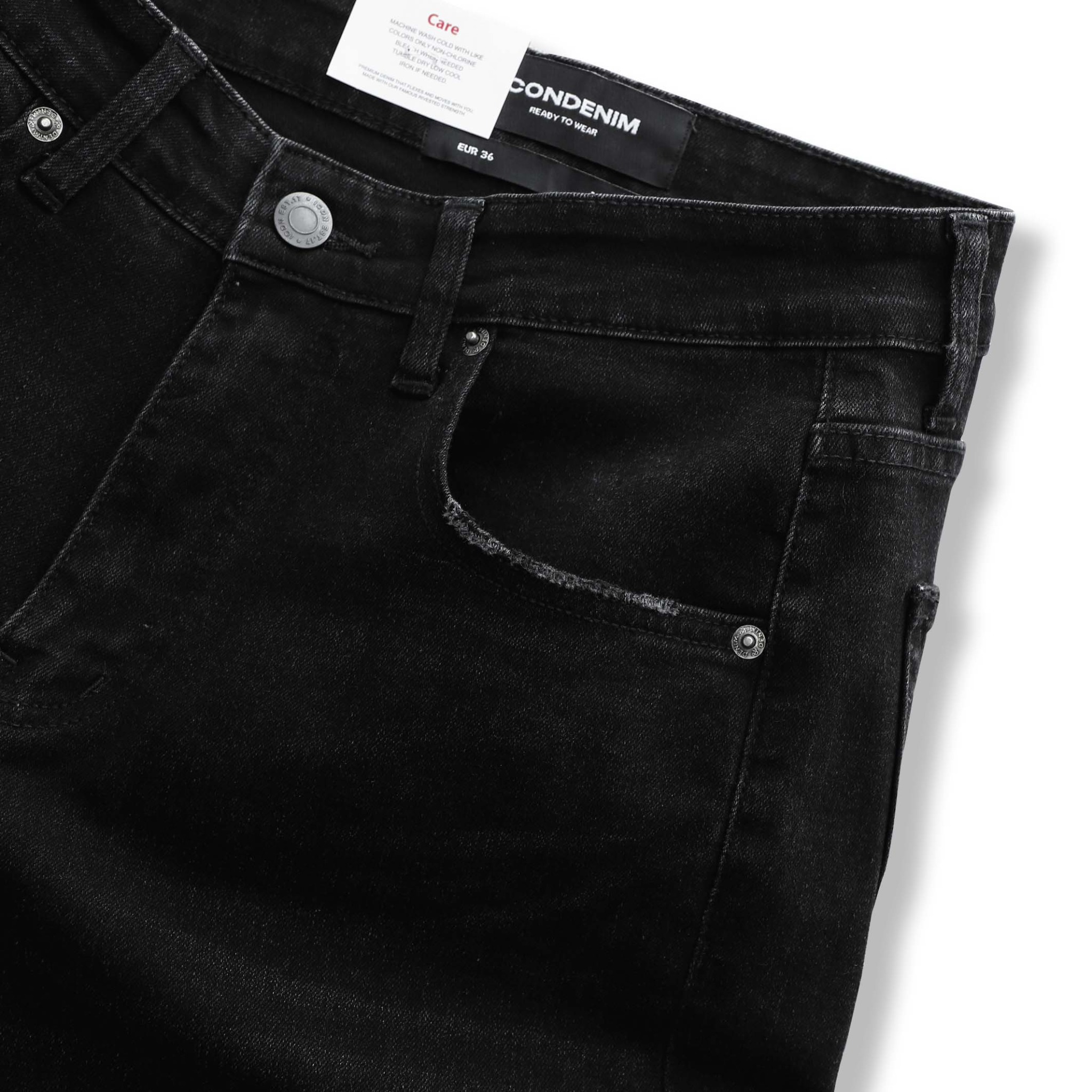 next black jeans slim fit