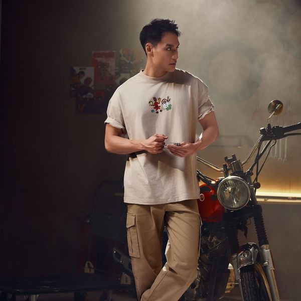 Áo Thun Nam Họa Tiết Marvel Deadpool The Mercenary Of Avengers Form Oversize