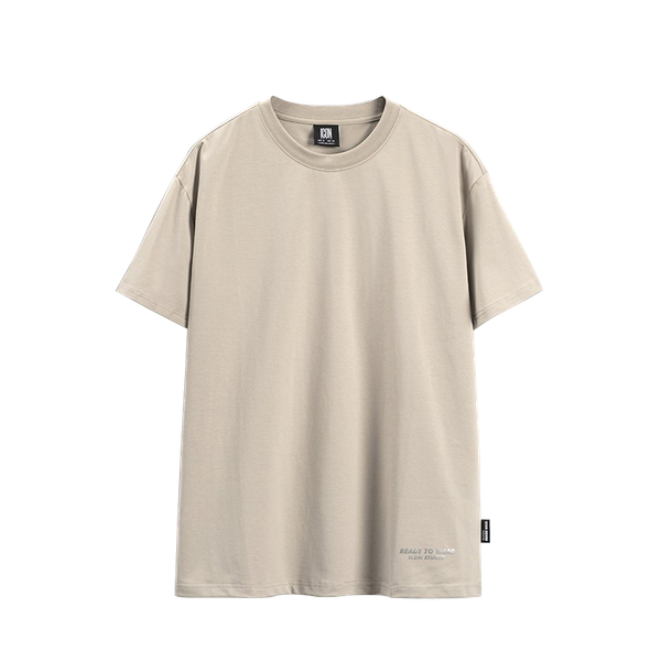 Áo Thun Nam In Phản Quang Cotton 4 Chiều Flank Label Form Oversize