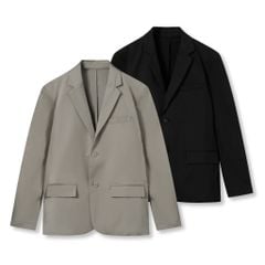 Áo Blazer Nam Thêu Chữ Ký Túi Trong Form Regular