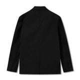 Áo Blazer Nam Thêu Chữ Ký Túi Trong Form Regular