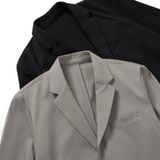 Áo Blazer Nam Thêu Chữ Ký Túi Trong Form Regular