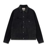 Áo Khoác Denim Nam Moss Black Wash Form Regular