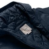 Áo Khoác Nam Chần Bông Có Nón Zip Up Padded Form Regular