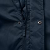 Áo Khoác Nam Chần Bông Có Nón Zip Up Padded Form Regular