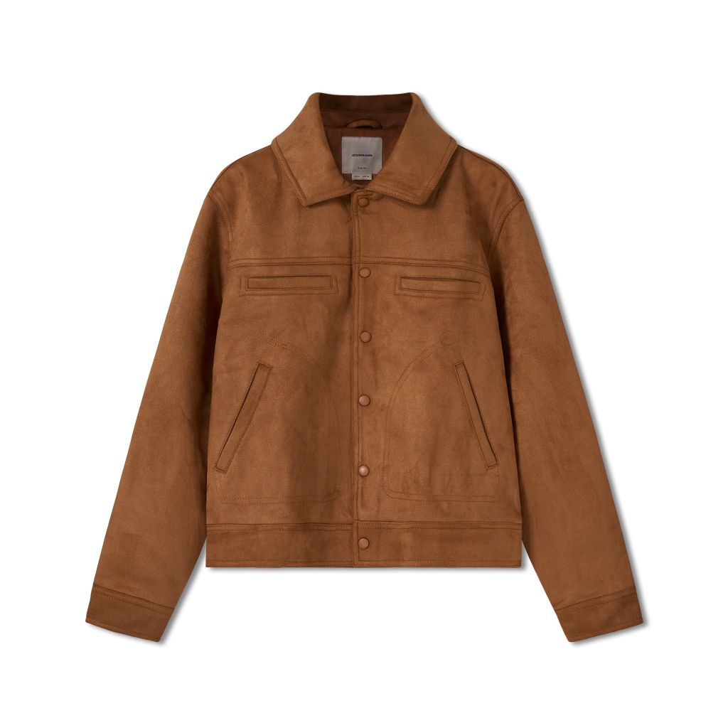 Áo Khoác Nam Da Lộn Suede Leather Form Regular