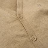 Áo Len Nam Cardigan Basic Thêu Logo