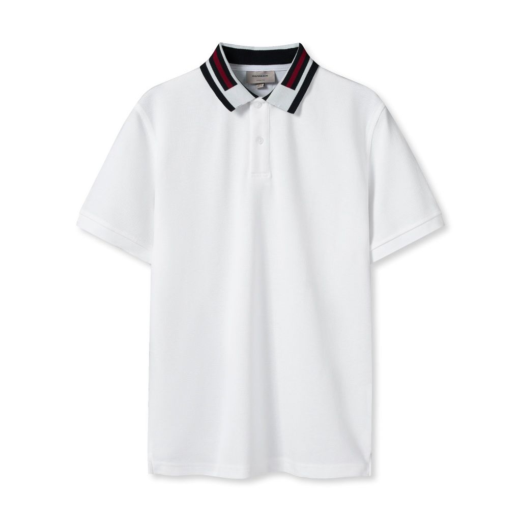 Áo Polo Nam Bo Cổ Phối Màu Elegant Stripe Collar Form Regular