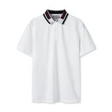 Áo Polo Nam Bo Cổ Phối Màu Elegant Stripe Collar Form Regular