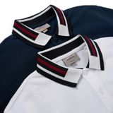 Áo Polo Nam Bo Cổ Phối Màu Elegant Stripe Collar Form Regular